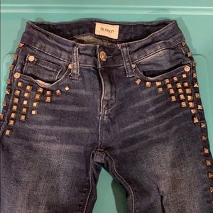 Studded jeans